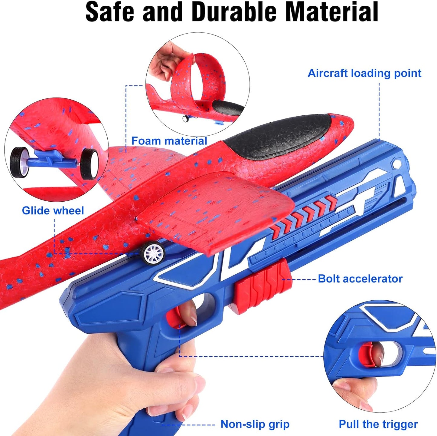 Airplane Glider Launcher - 3Y+