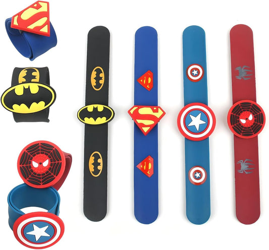 Superhero Slap Bracelets 