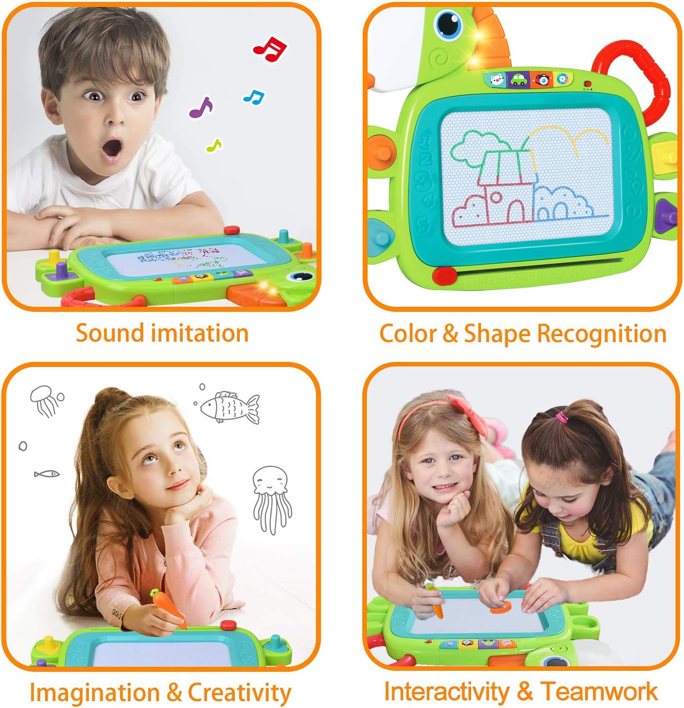 Hola Magnetic Drawing Doodle Board - 2Y+