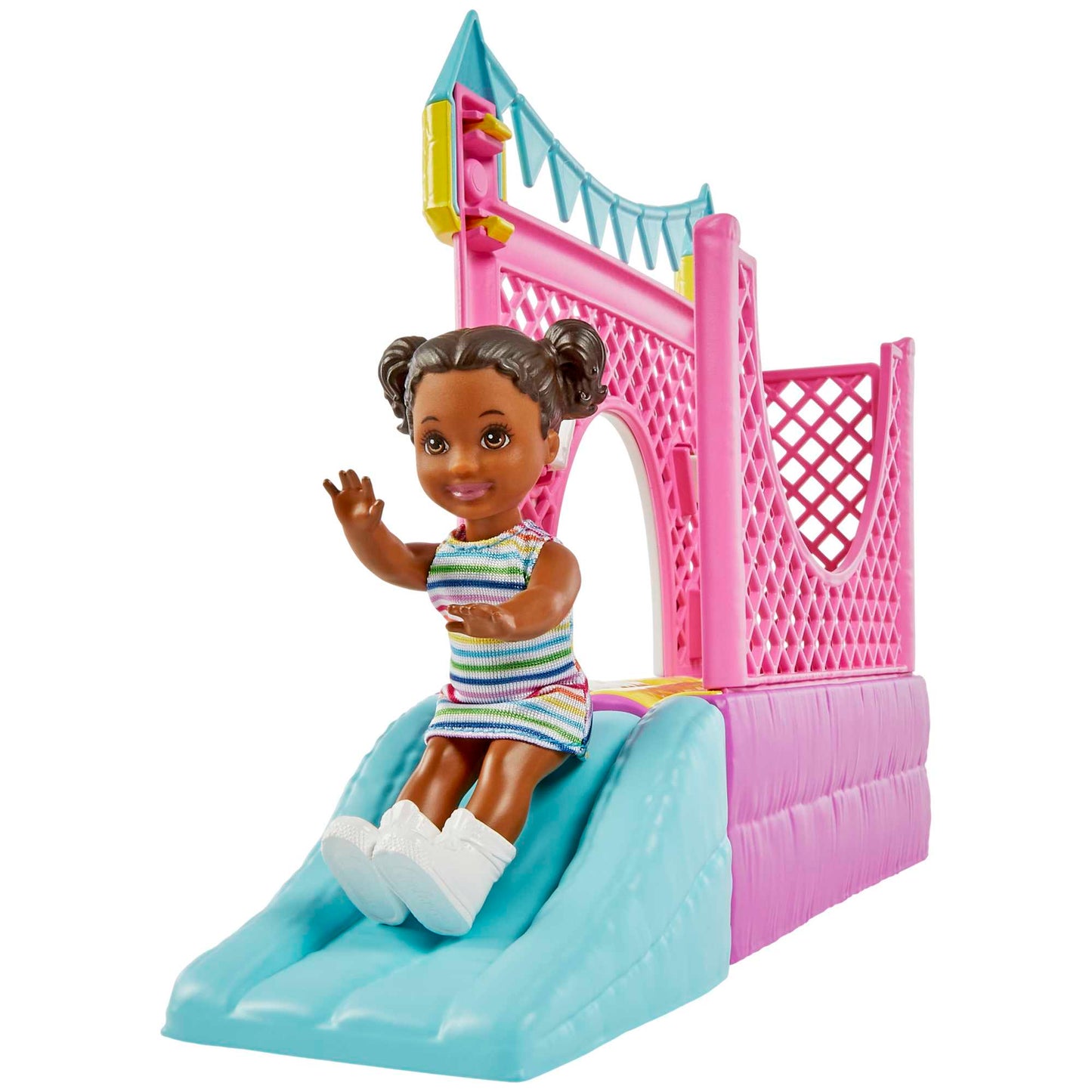 Barbie Skipper Babysitters Inc. Bounce House Playset With Dolls & Accessories - 3Y+