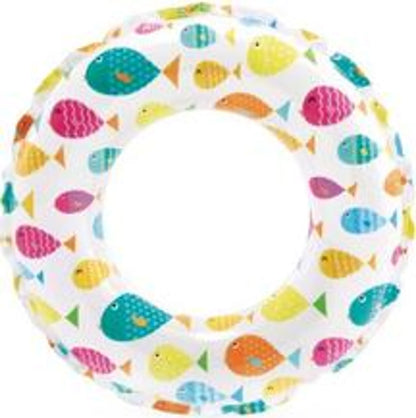 INTEX LIVELY PRINT SWIM RINGS 51CM | 3-6Y