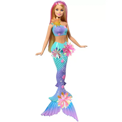 Barbie Flower Magic Mermaid Doll - 3Y+
