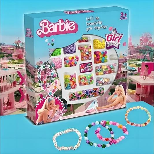Barbie Children's beads set for weaving jewelry, 13 types