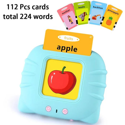Talking Flash Cards Educational Toy - Montessori Learning Toy (English)