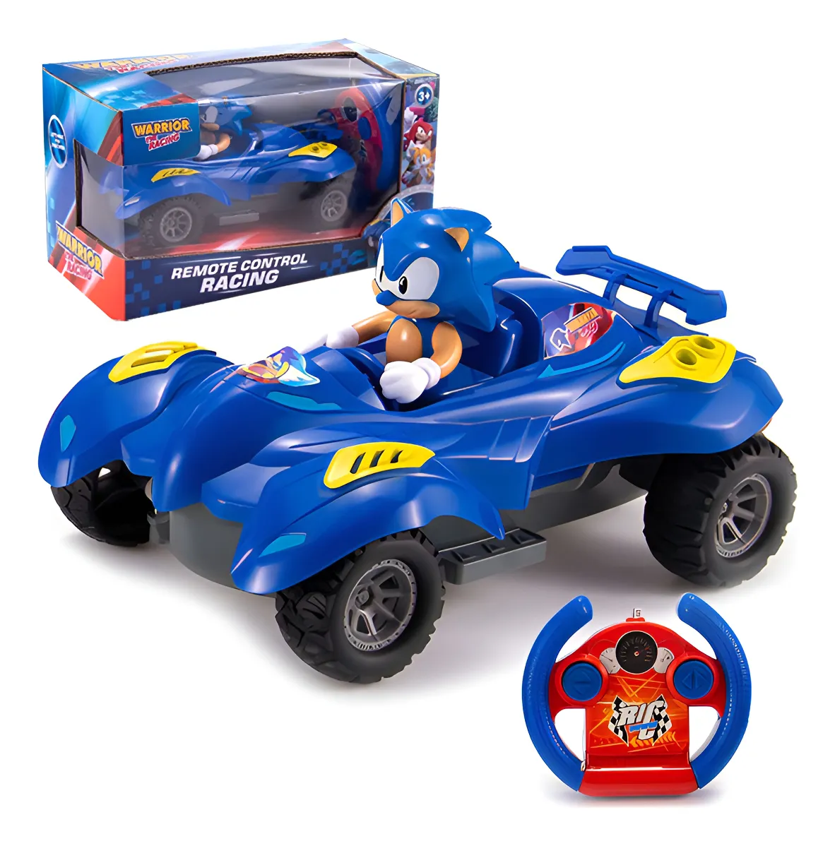Sonic Remote Control Car - 3Y+