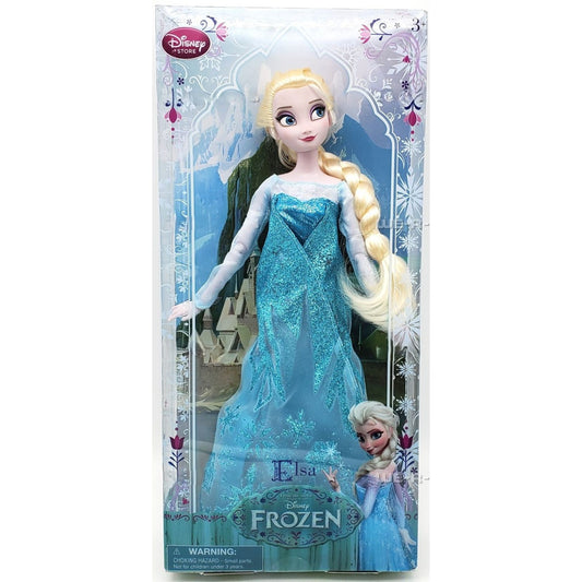Disney Frozen Classic Collection Elsa Doll with Sparkly Blue Dress