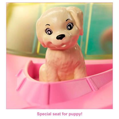 Barbie Boat With Doll With Puppy - 3Y+