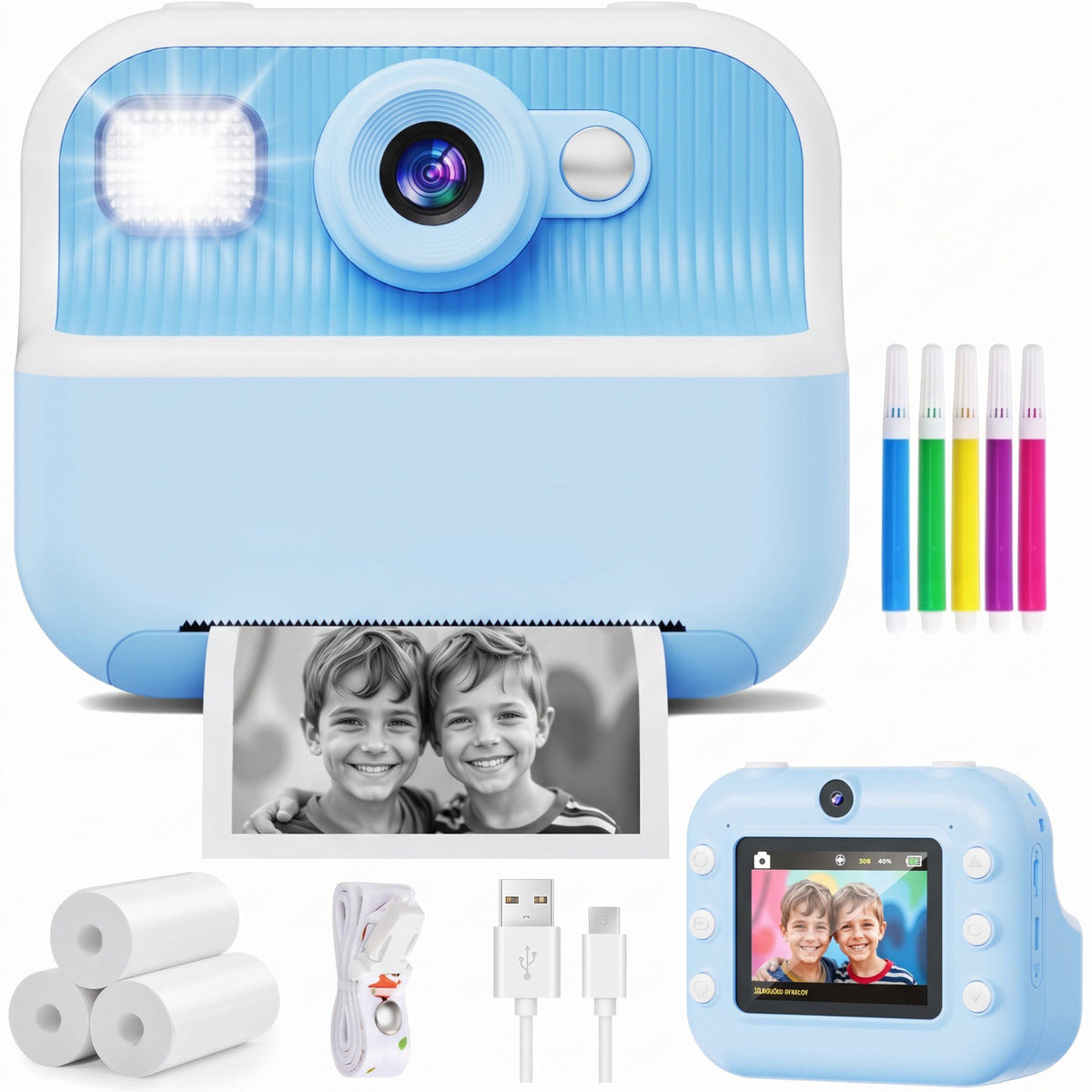 Kids Instant Print Camera, second listing - view 24