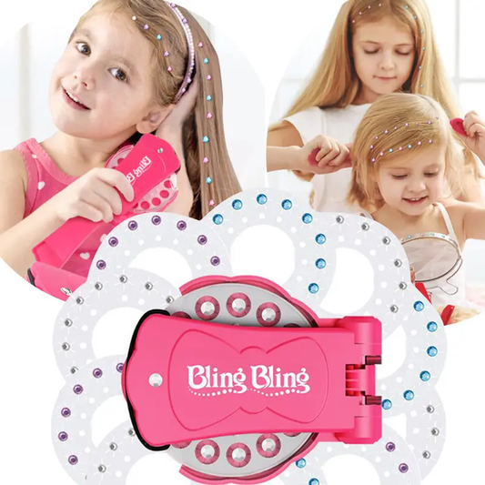 BLING Hair Gem Stamper Kit for Girls