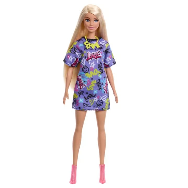 Barbie Fashion Doll With Clothes And Accessories including Party Dresses & Purses (3 Outfits) - 3Y+