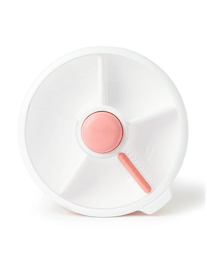 Kids Snack Spinner Box with Hand Strap - BPA Free | Dishwasher Safe | No Spill, Leakproof
