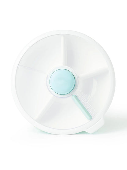 Kids Snack Spinner Box with Hand Strap - BPA Free | Dishwasher Safe | No Spill, Leakproof
