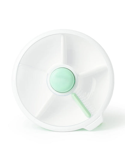 Kids Snack Spinner Box with Hand Strap - BPA Free | Dishwasher Safe | No Spill, Leakproof