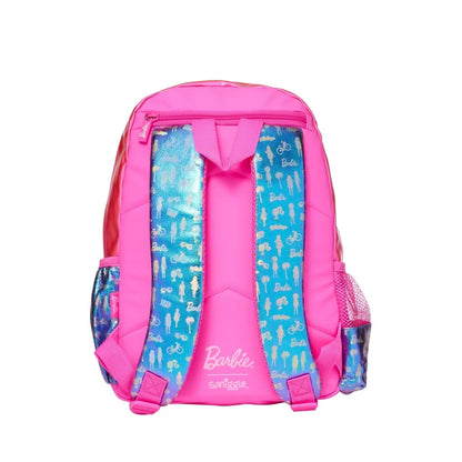 SMIGGLE – BARBIE PLAY & GO JUNIOR CHARACTER HOODIE BACKPACK – 36x30 CM - 3-5Y