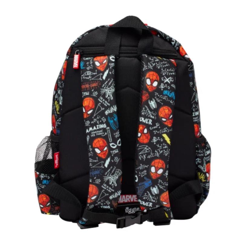 SMIGGLE – SPIDERMAN JUNIOR CHARACTER HOODIE BACKPACK – 36x30 CM - 3-5Y