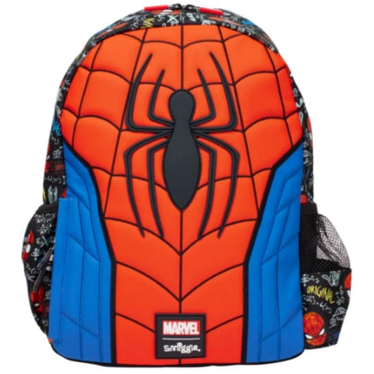 SMIGGLE – SPIDERMAN JUNIOR CHARACTER HOODIE BACKPACK – 36x30 CM - 3-5Y
