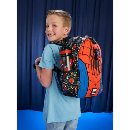 SMIGGLE – SPIDERMAN JUNIOR CHARACTER HOODIE BACKPACK – 36x30 CM - 3-5Y