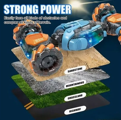 360-Degree Rotation Stunt Drift Car with Double Remote Control