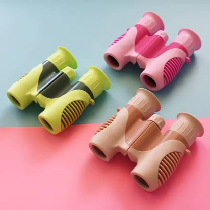 Kids Foldable Binoculars 8x Magnification - 3-12Y