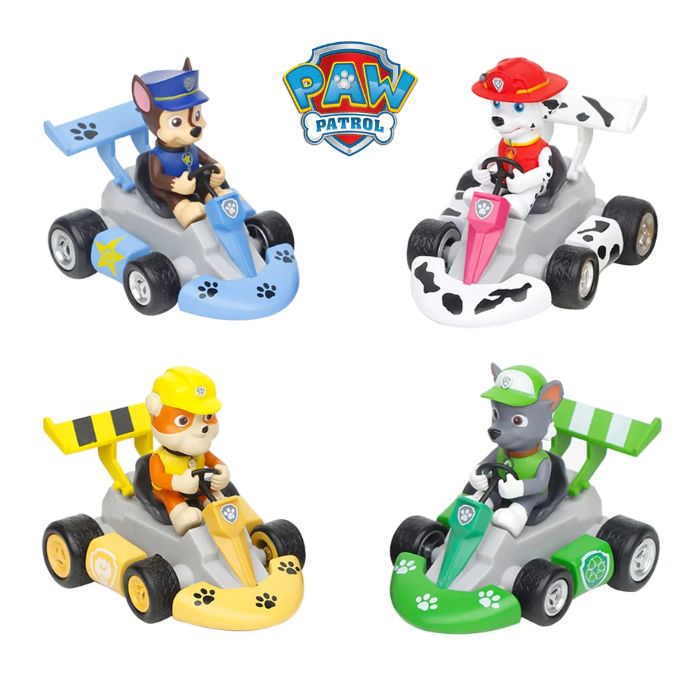 Paw Patrol Pull Back Racer Car (12cm) - 1Y+