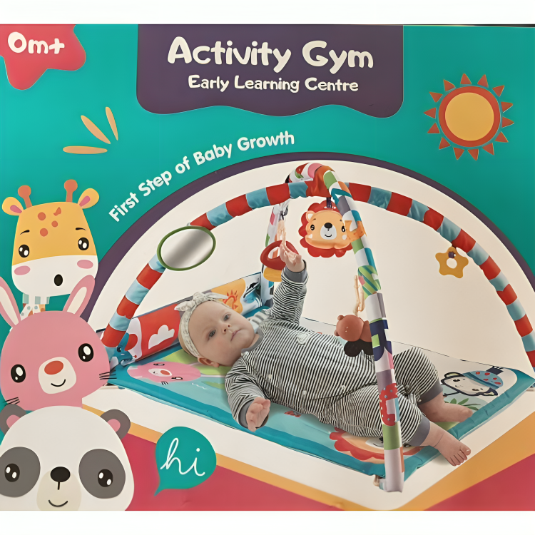 Baby Playmat Activity Gym with Hanging Toys