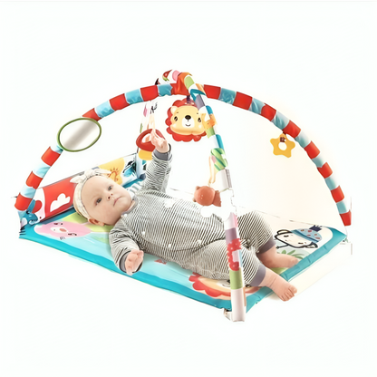 Play mat with hanging toys shop