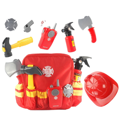 Fireman Pretend Play Toy, Toddler Fireman Dress up