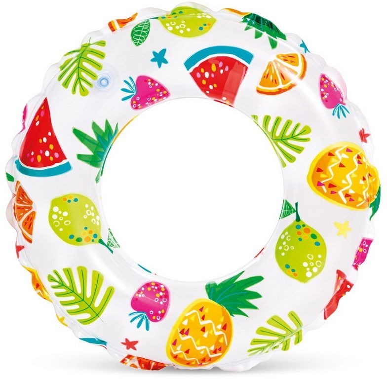 INTEX LIVELY PRINT SWIM RINGS 51CM | 3-6Y