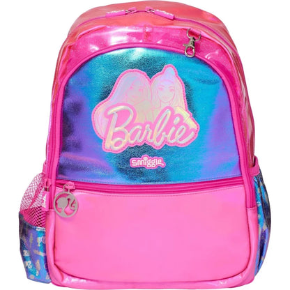 SMIGGLE – BARBIE PLAY & GO JUNIOR CHARACTER HOODIE BACKPACK – 36x30 CM - 3-5Y