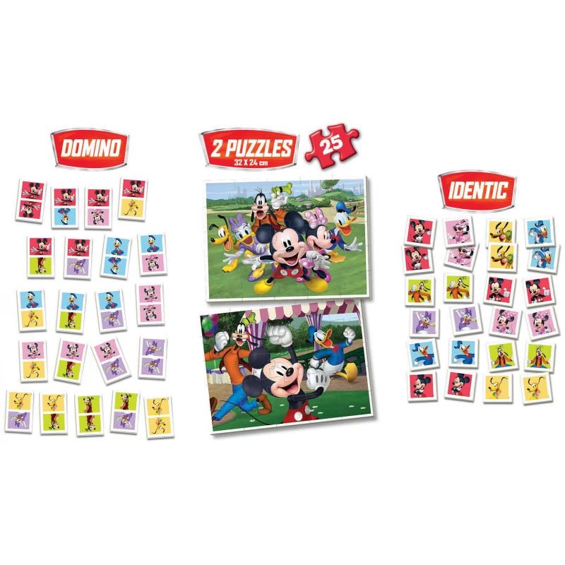 EDUCA  Superpack 4 in 1 Mickey - 3Y+