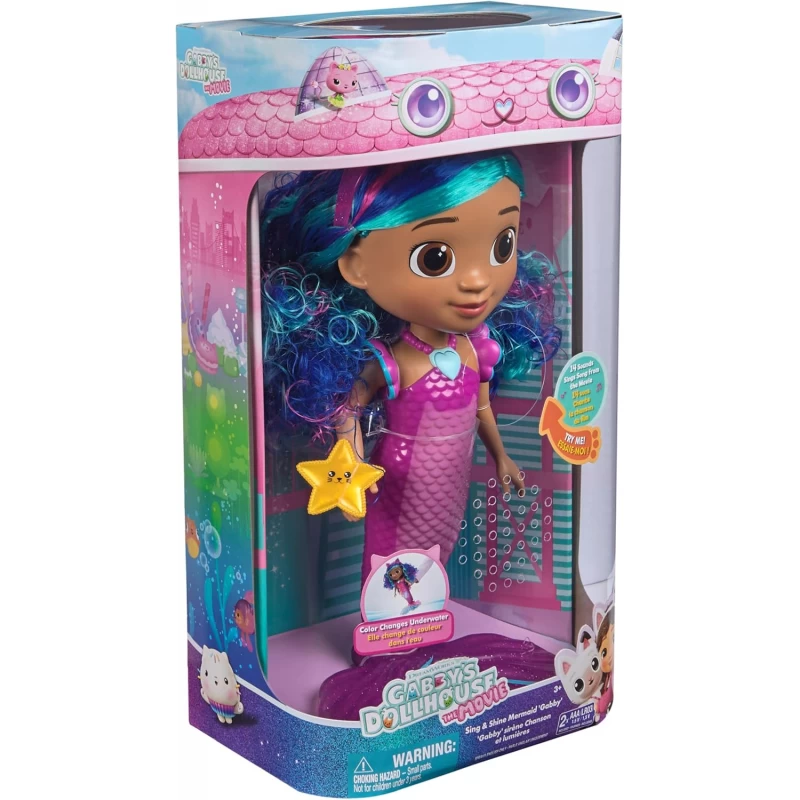 Gabby's Dollhouse Movie Feature Mermaid Doll - 3Y+