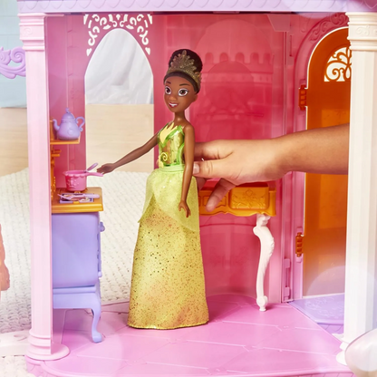 Disney Princess Ultimate Celebration Castle, 125cm Tall Doll House (Dolls not included) - 3Y+