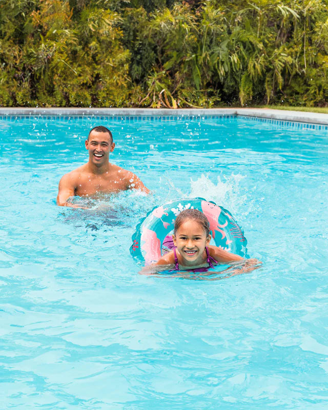 INTEX INFLATABLE TRANSPARENT RING SWIM TUBE 61CM | 6-10Y