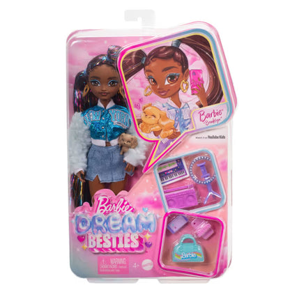 Barbie Dream Besties Brooklyn Fashion Doll With Accessories - 4Y+