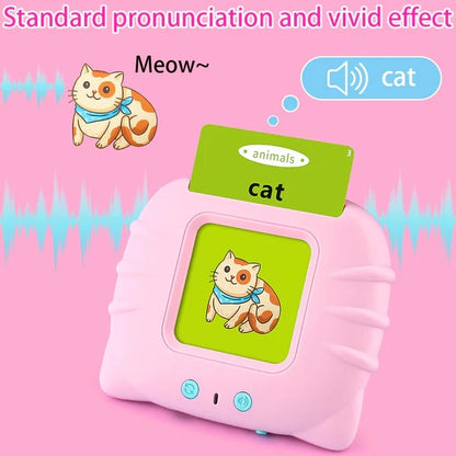 Talking Flash Cards Educational Toy - Montessori Learning Toy (English)