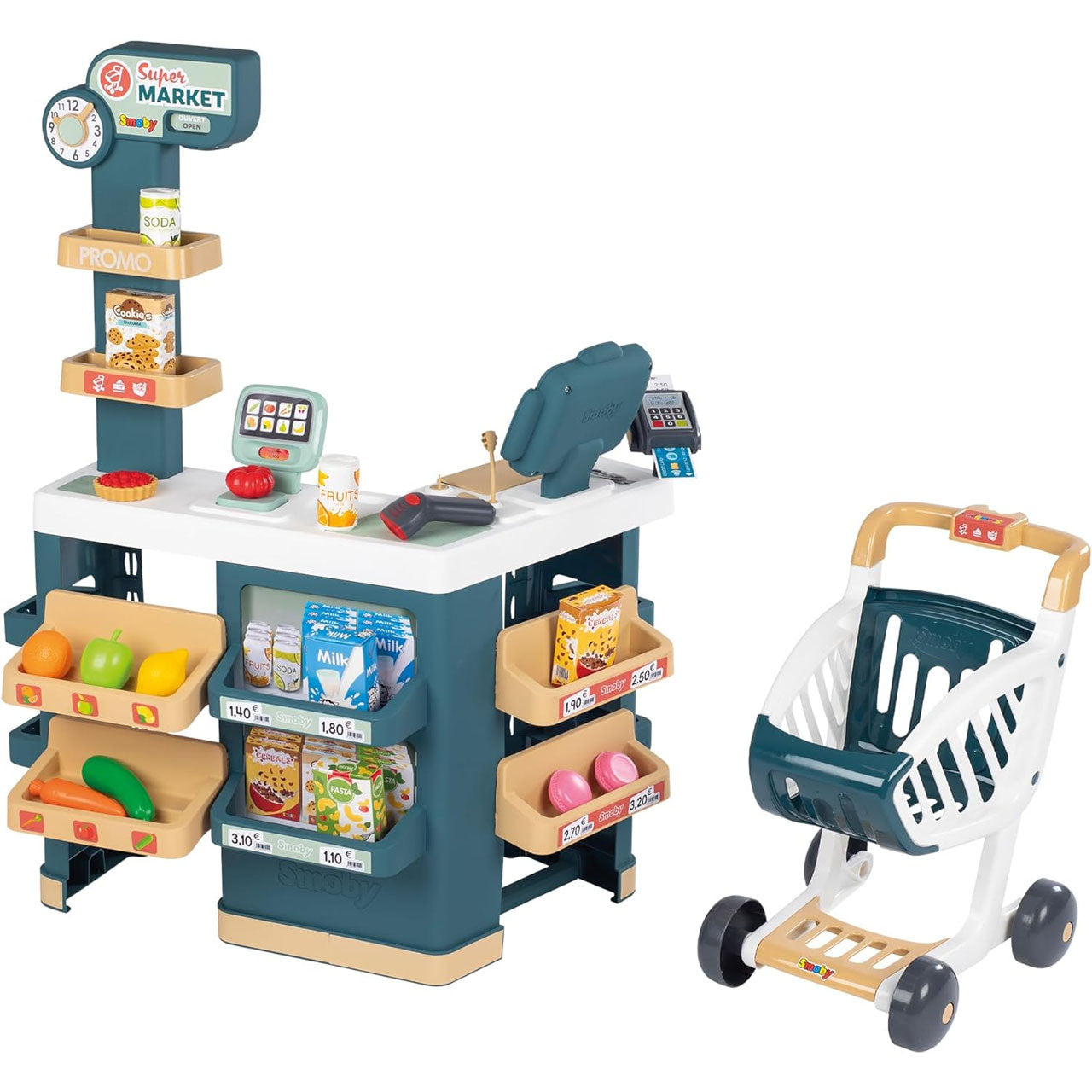 Smoby Supermarket Roleplay Playset 42 accessories - 3Y+