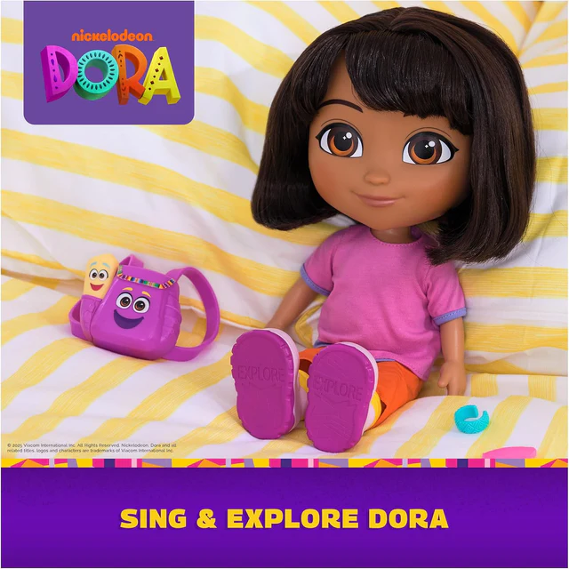 Dora The Explorer Sing & Explore Doll - 3Y+