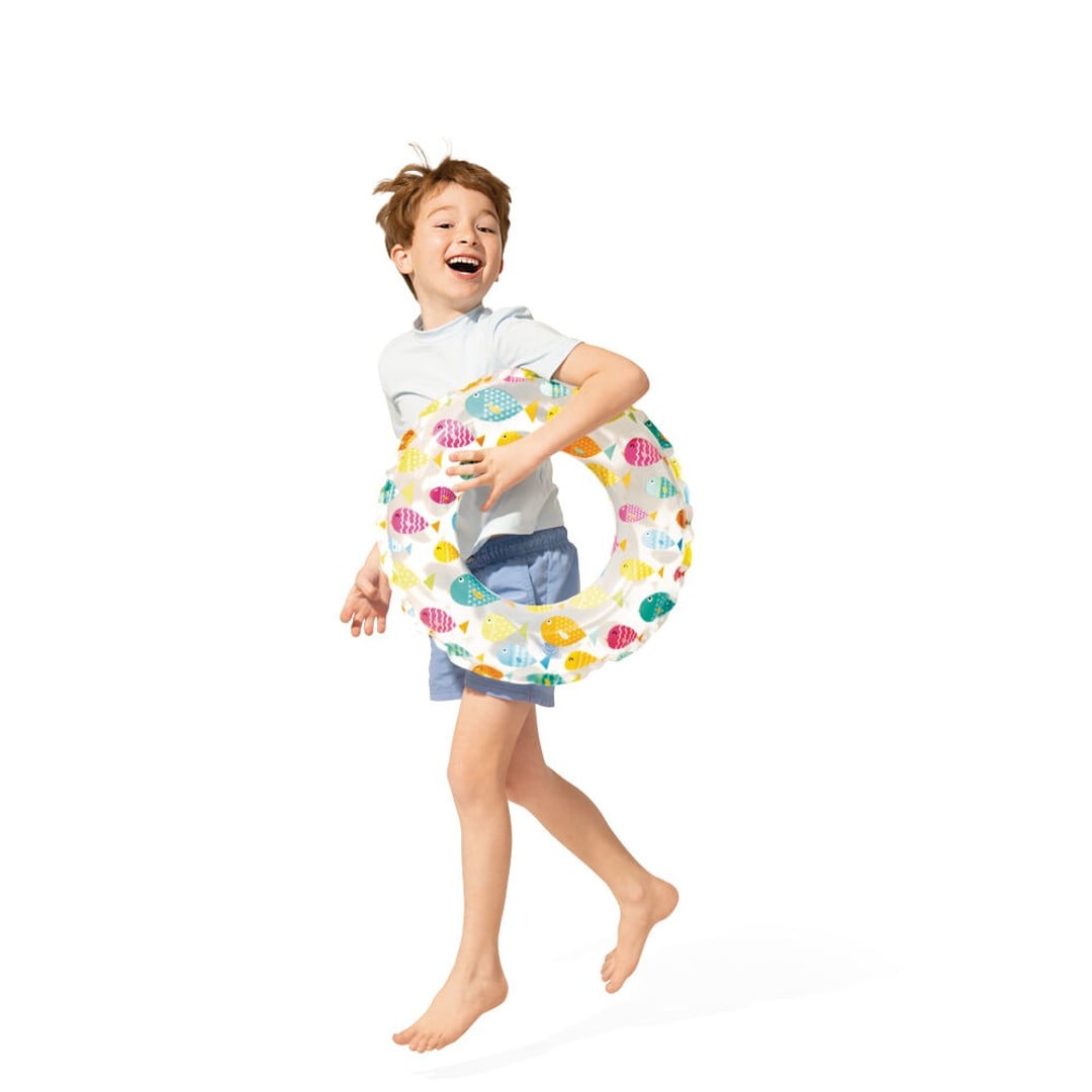 INTEX LIVELY PRINT SWIM RINGS 51CM | 3-6Y